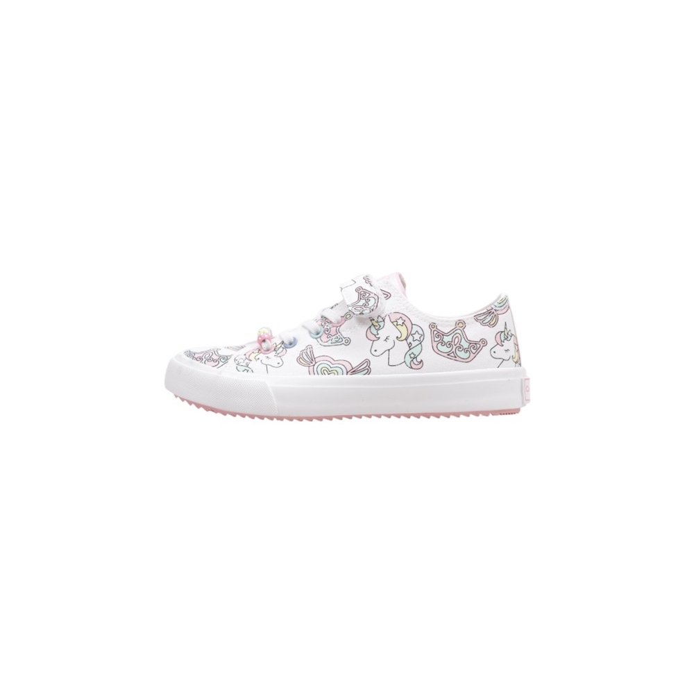 Conguitos COSH 284096 Deportivas Planas Niña Blanco