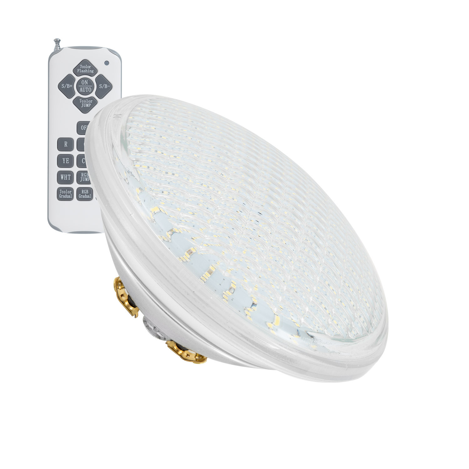 Ledkia Bombilla Piscina LED RGB Sumergible 12V AC 35W IP68 PAR56