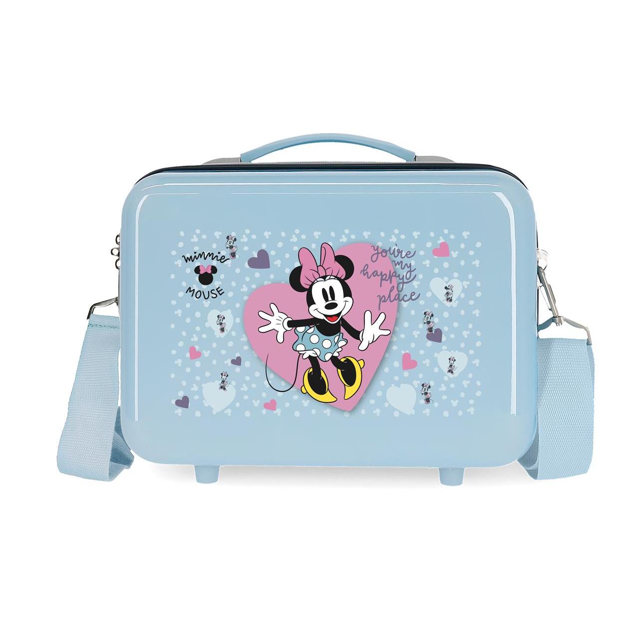 Disney Minnie Neceser De Viaje ABS Minnie My Happy Place Azul