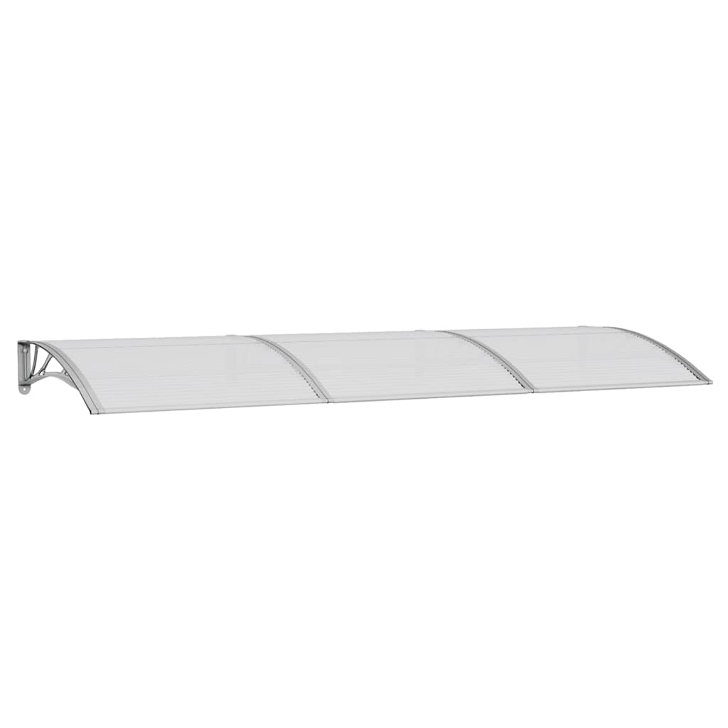 vidaXL Marquesina de puerta policarbonato 300x100 cm
