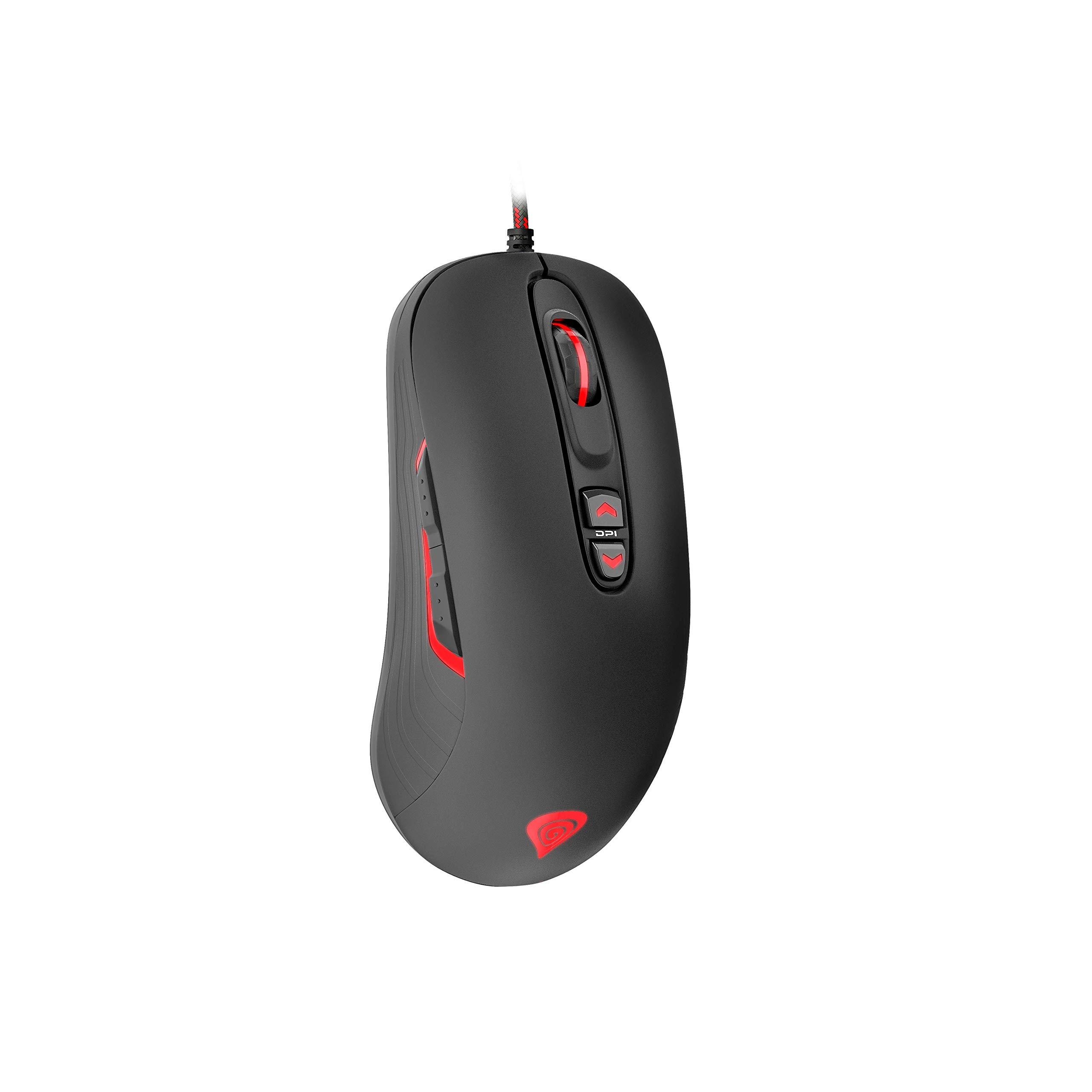 GENESIS Raton Krypton 400 Gaming Optico 5200DPI USB Negro