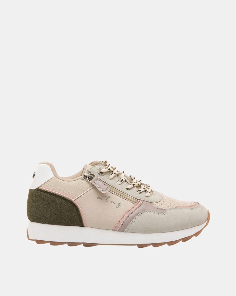MUSTANG 60911 Zapatillas Bajas Mujer Beige