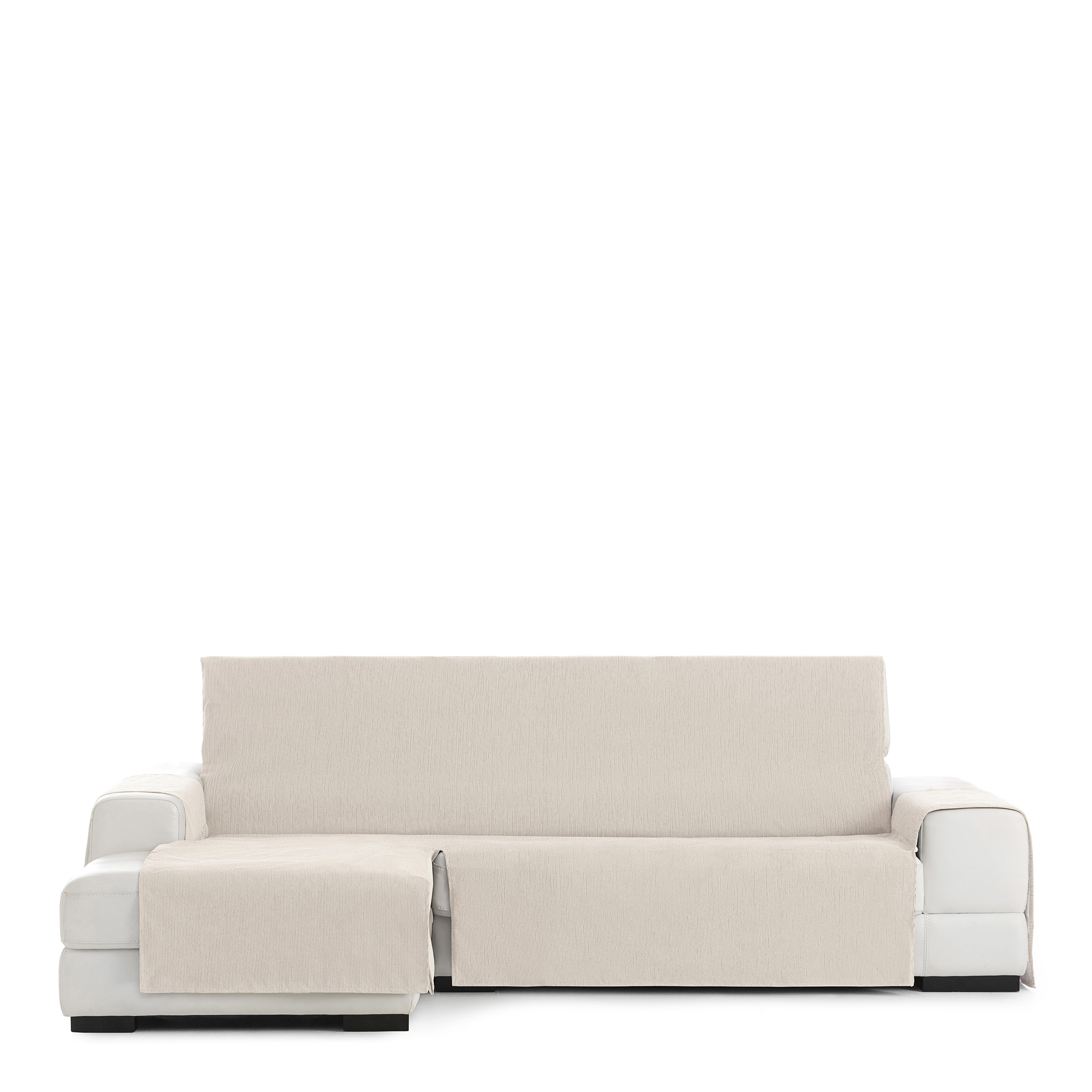 Funda de sofa chaisse longue m/3 mid izquierda (Mirando de frente) c/0 extra, Tamaño extra izquierda, 170x310x110cm, Fábricada en España