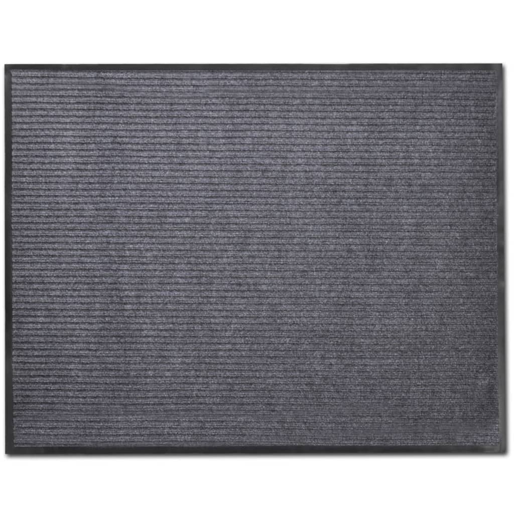 vidaXL Antideslizante Bienvenida Piso Felpudo Alfombra Entrada PVC 120X180 Color Rojo,  Negro,  Gris y mas