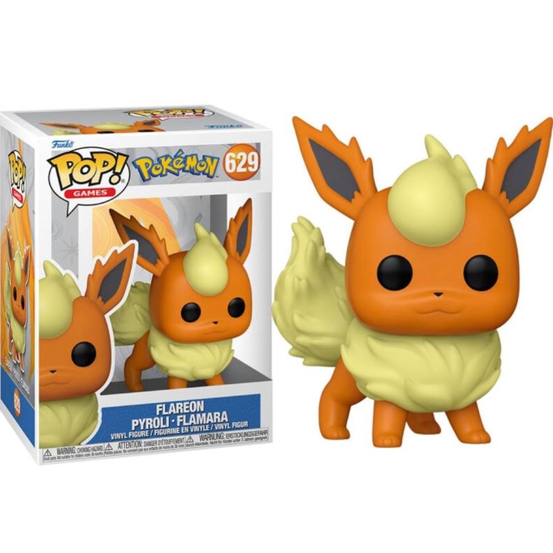 Jazwares Pokémon Multievolution Eevee Figure Yellow