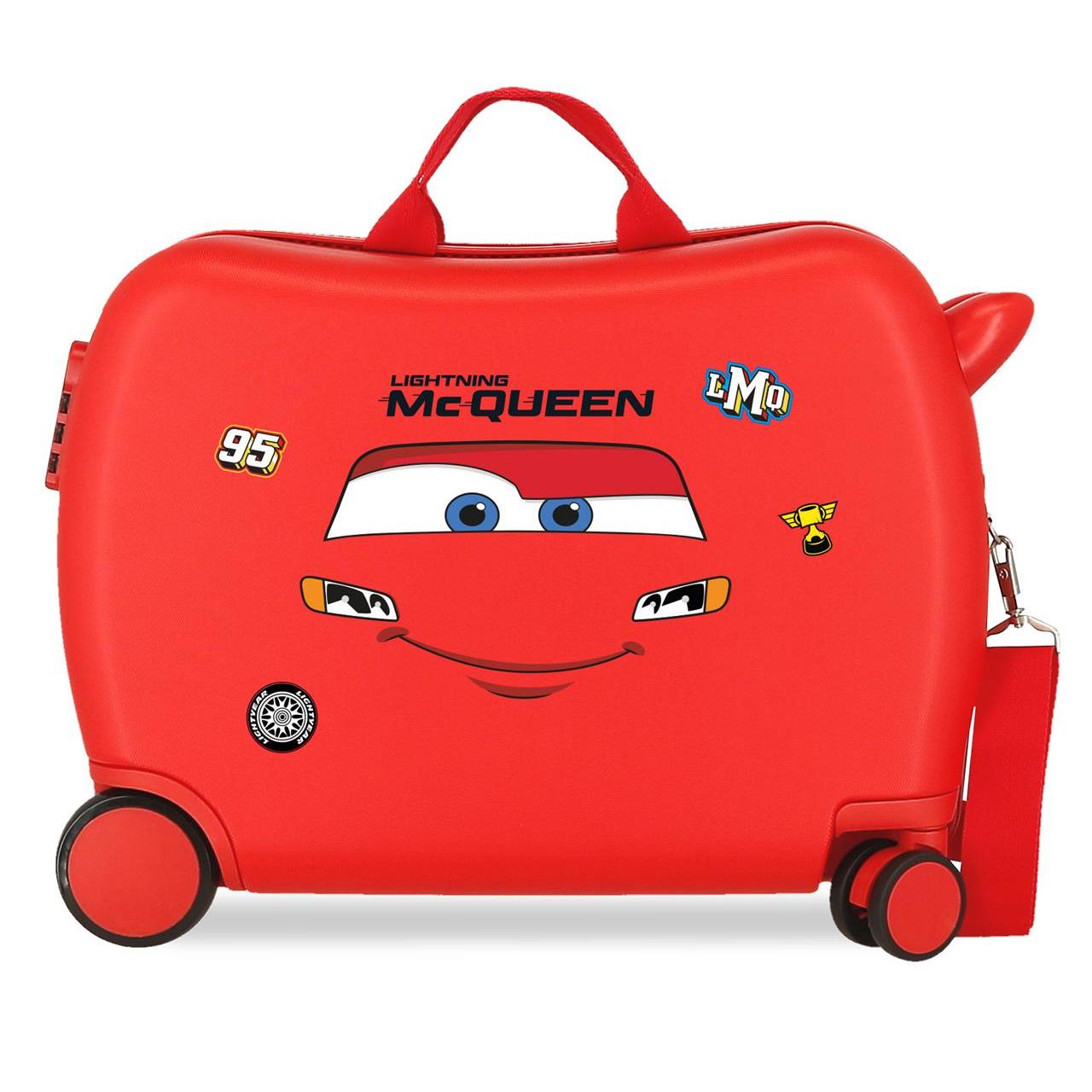 Maleta Infantil Disney Mcqueen Red 38x50x20cm