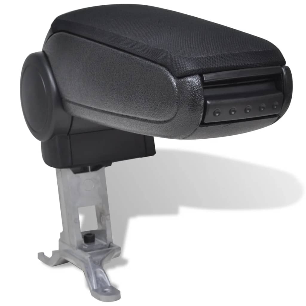 vidaXL Reposabrazos para Coche Negro Apoyabrazos Adecuado para Audi a4 b6 b7,  Chevrolet cruze (2009),  Ford fiesta (2009) y mas