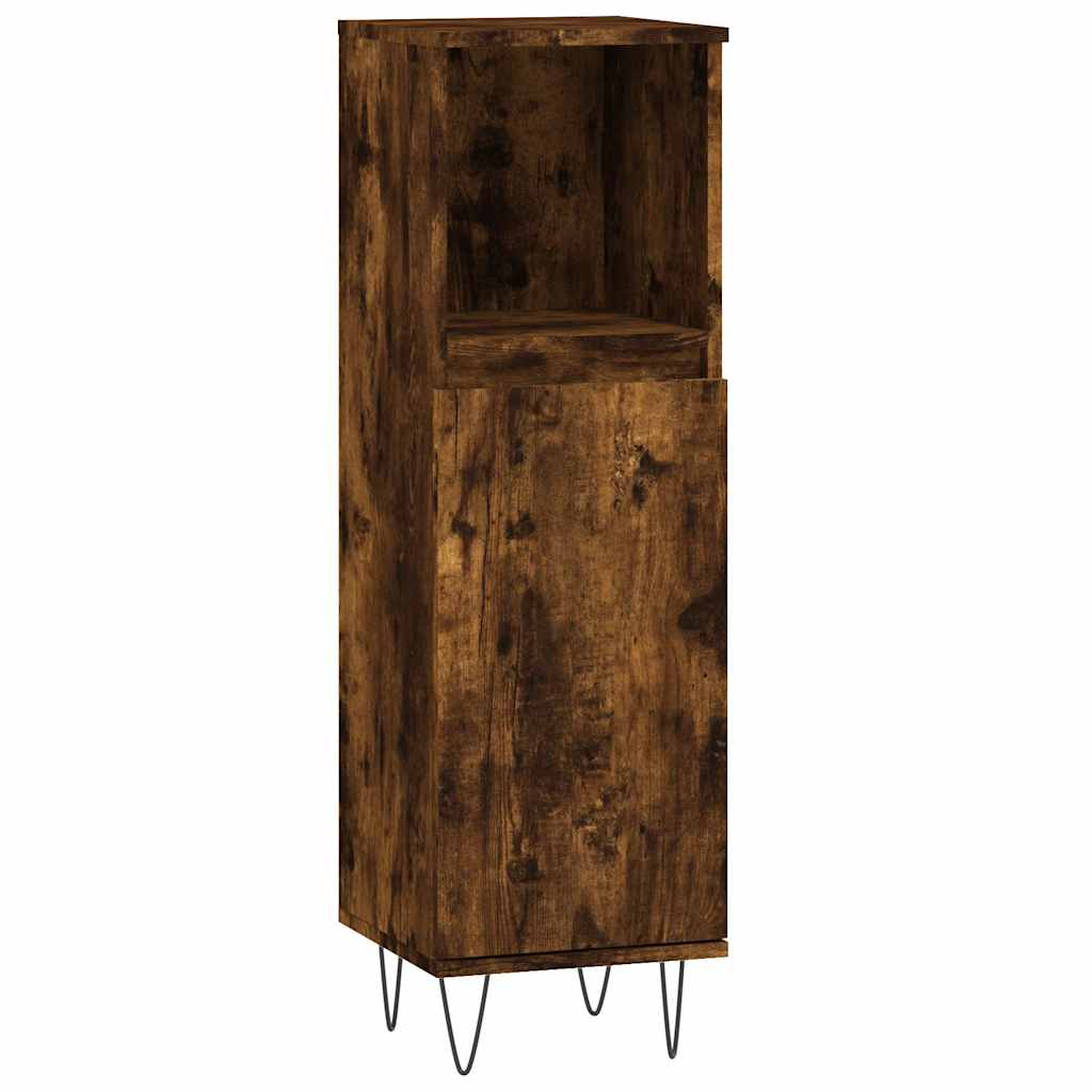 vidaXL Armario de baño madera contrachapada 30x30x100 cm en color Roble Sonoma/Madera antigua/Roble artisan y más | almacenamiento funcional diseño moderno para baño dormitorio sala