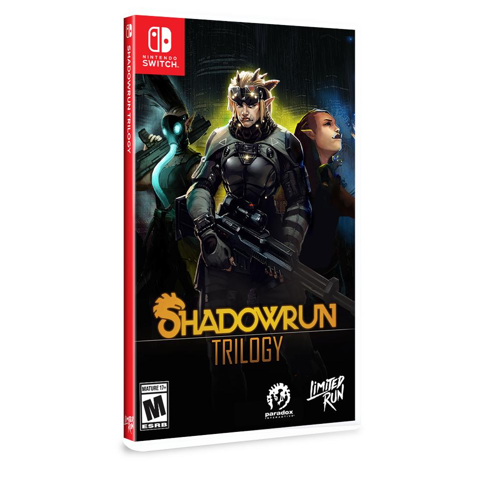Shadow Run Trilogy Limited Run (Importacion USA) - Nintendo Switch - Nuevo precintado