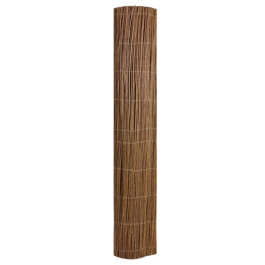 Vidaxl - Valla Cañizo de Sauce - Dimensiones 500 X 100 Cm