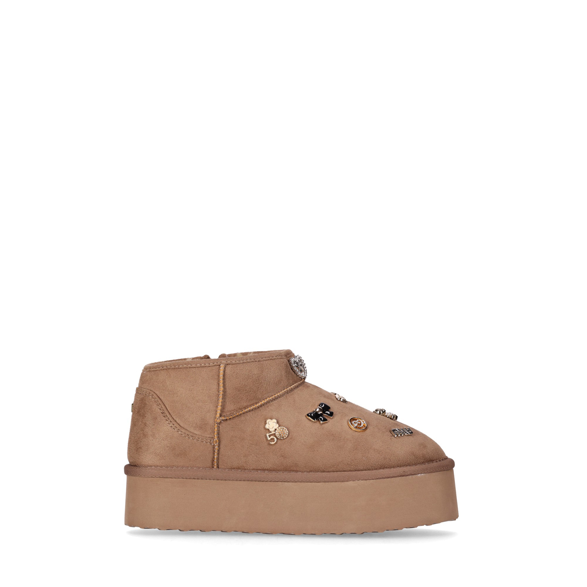 Chika10 Kids LOLIPOP 01 Botin Taupe/Taupe