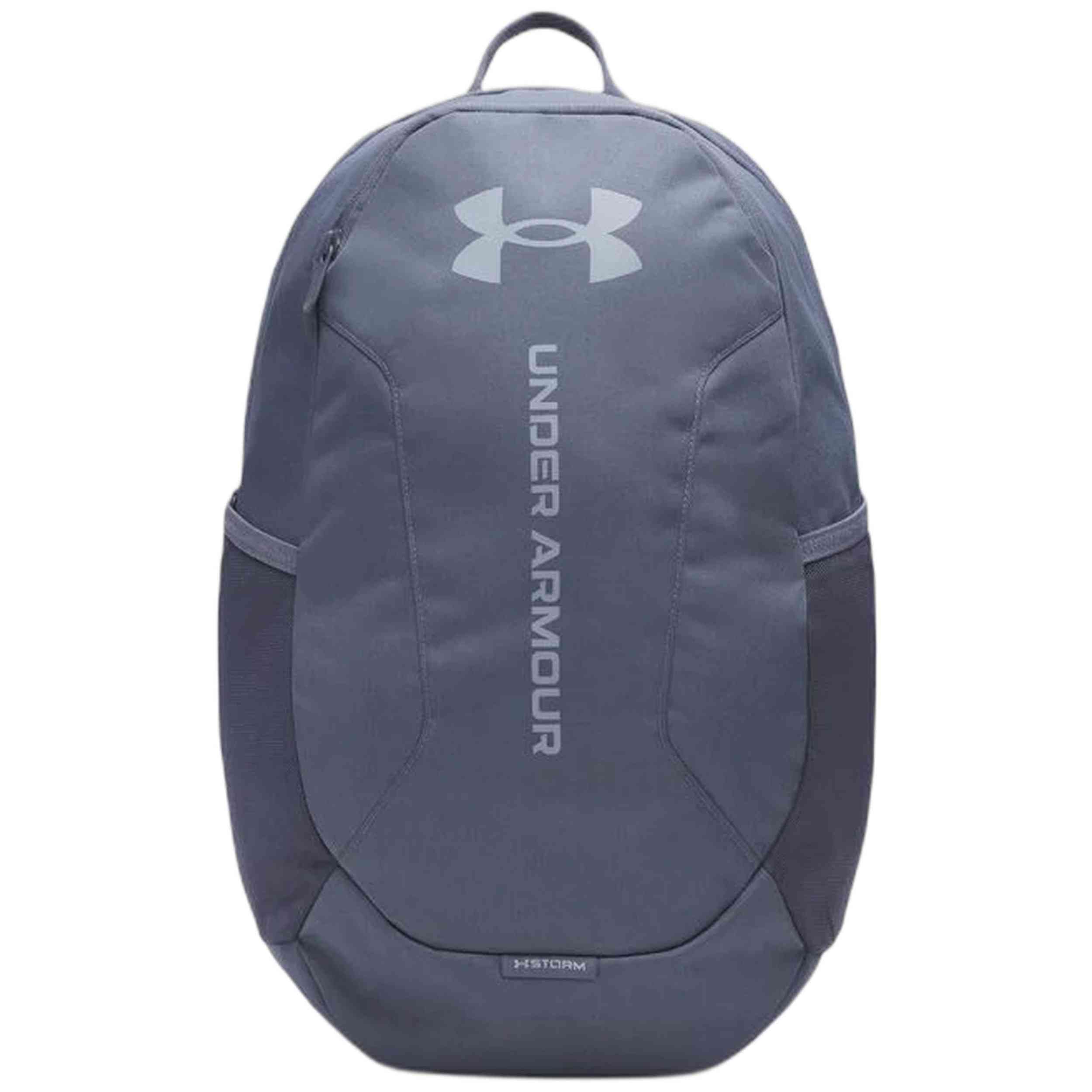 Bolso Under Armour modelo Ua Hustle Lite Backpack en color Gris