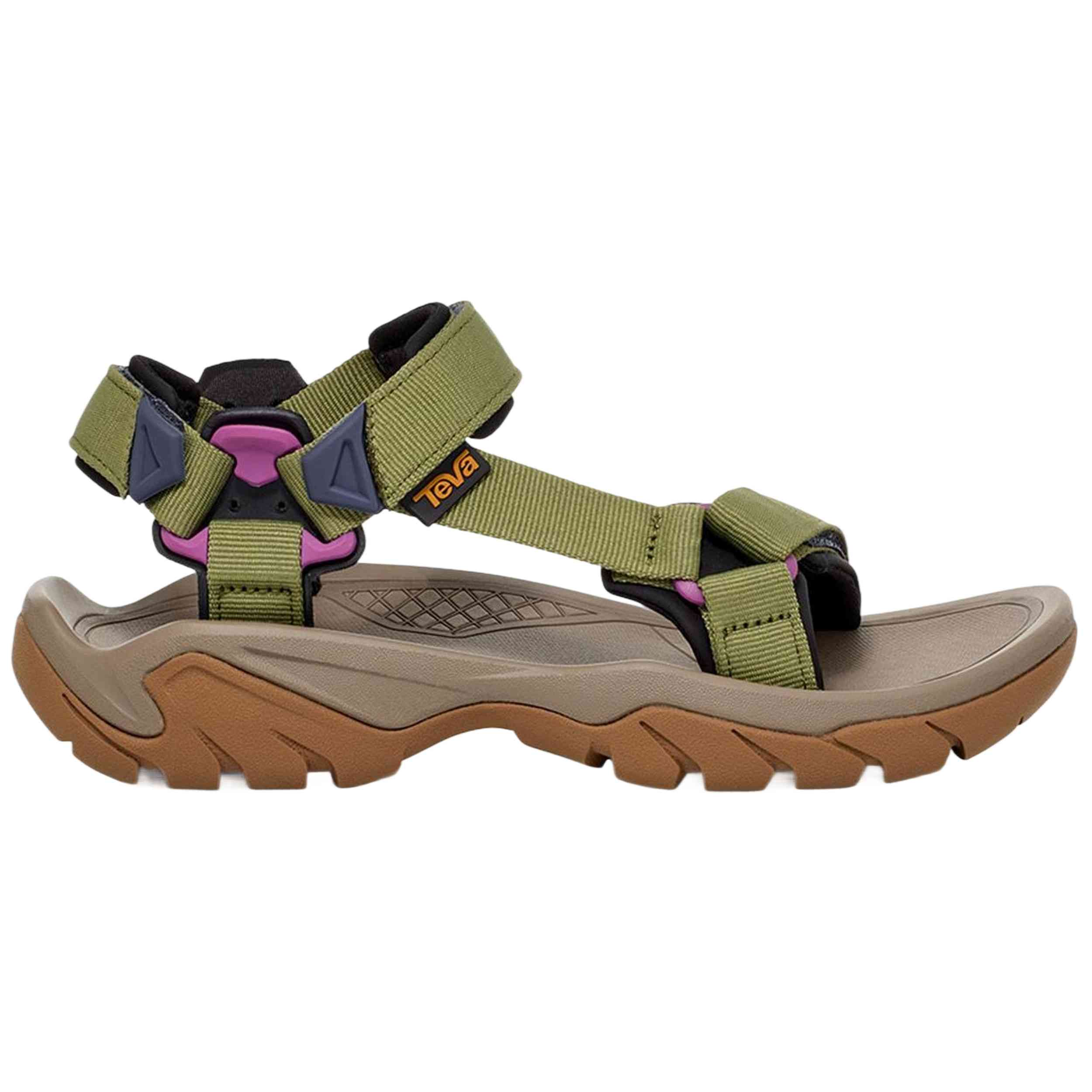 Sandalias Teva modelo Sandalias Teva Terra Fi 5 Universal verde oliva rosa marrón mujer para hombre y mujer en color mujer