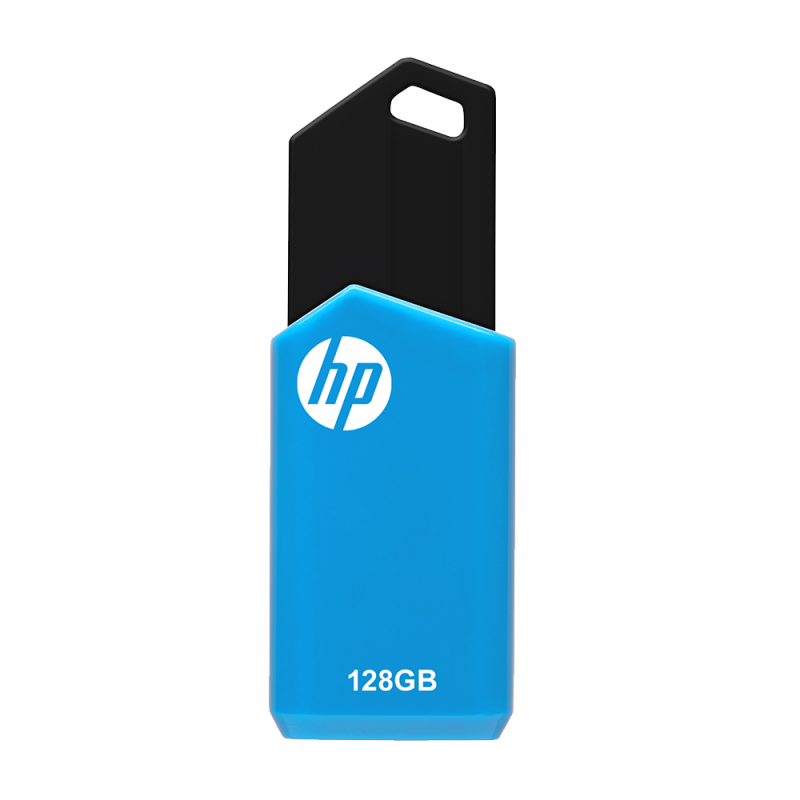 HP v150w 128GB - USB Type-A - Negro, Azul
