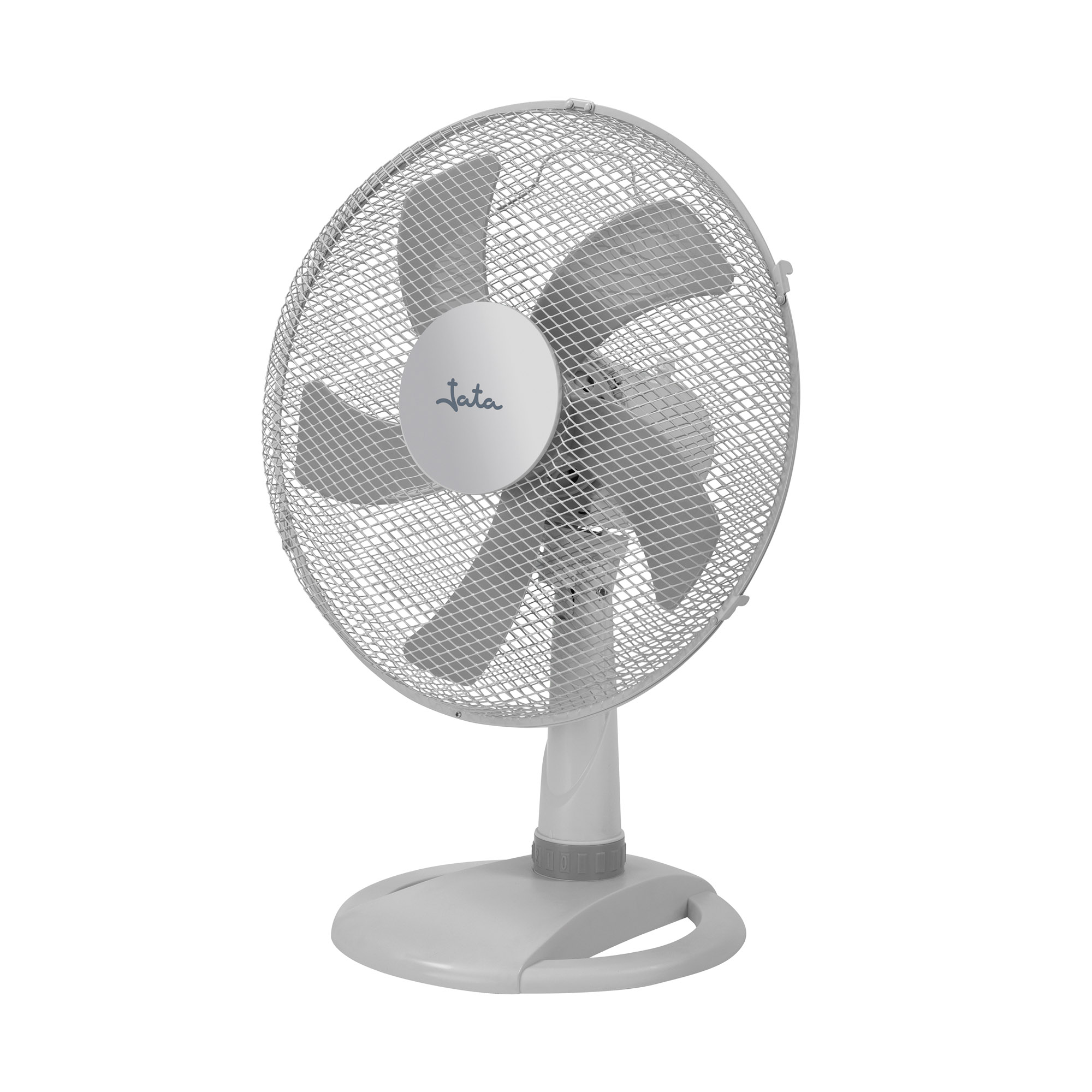 Jata Ventilador de Mesa Portátil, Oscilante, Silencioso, Bajo Consumo, 3 velocidades, Diámetro 43 cm, 5 Asas, 50 W - JVVM3027