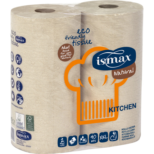 Rollo de Cocina Ecológico 2 unidades Ismax