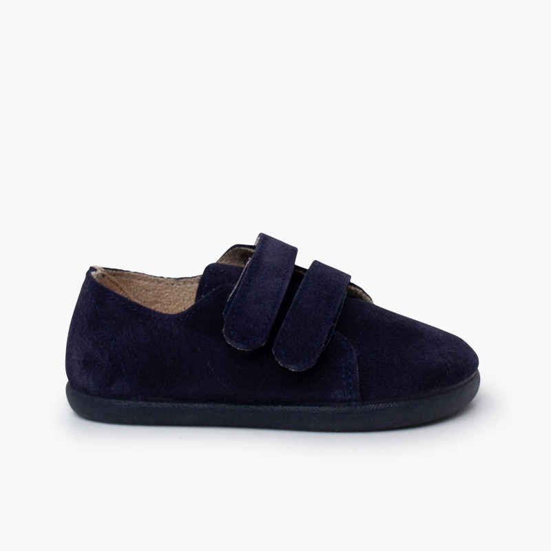 Pisamonas Zapatillas barefoot serraje doble tira adherente