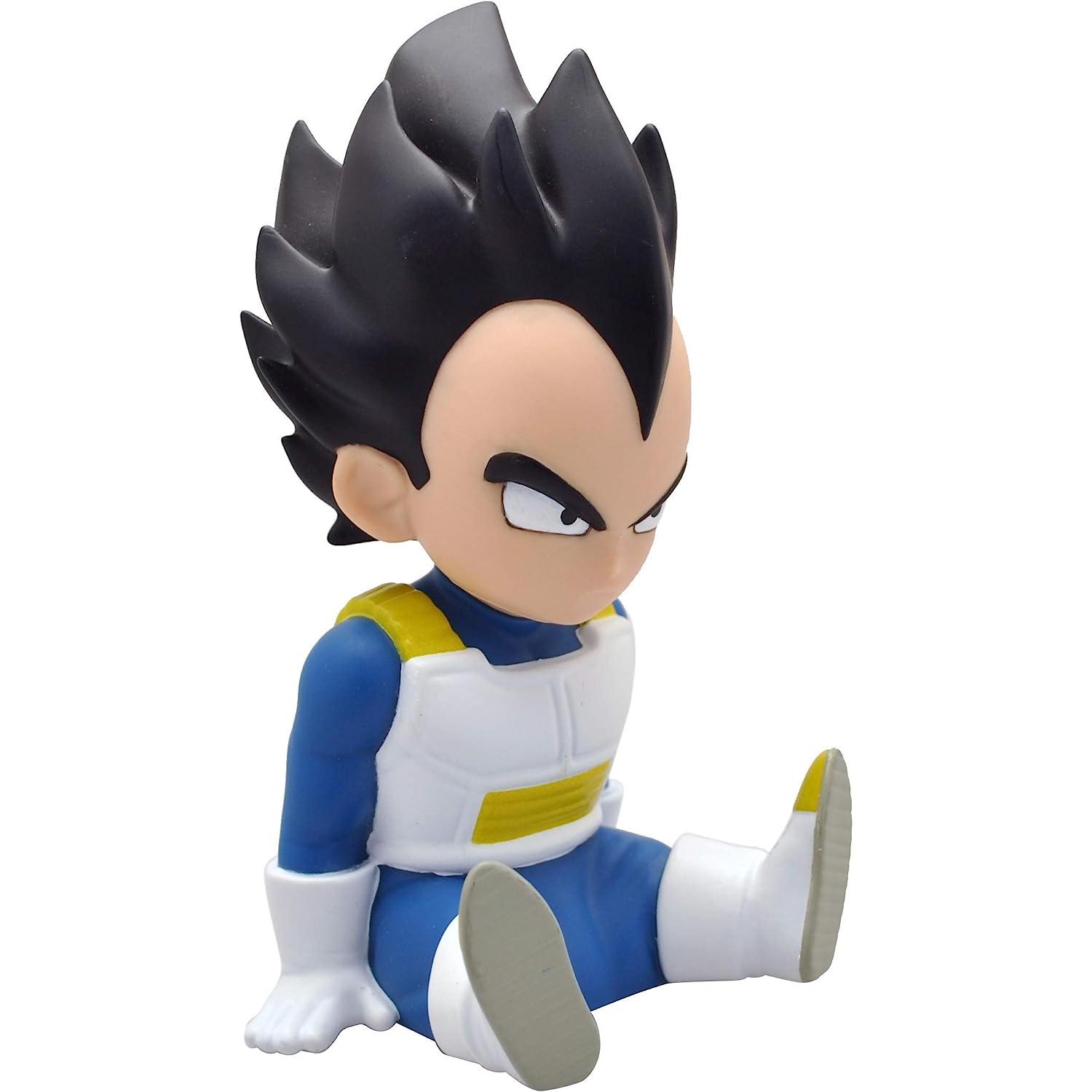 Figura Hucha Dragon Ball Vegeta Sentado Chibi PlasToy