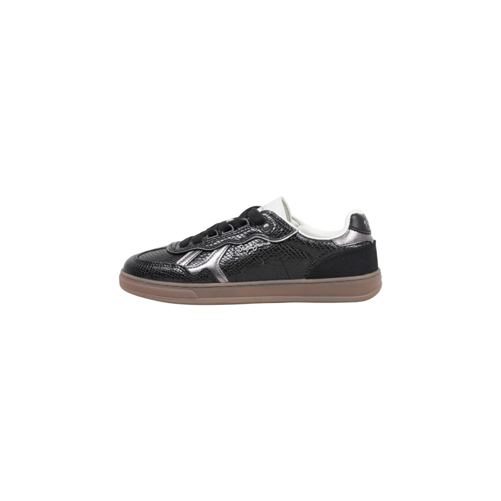 Pepe Jeans BALL PATTENT W Deportivas Planas Mujer Negro