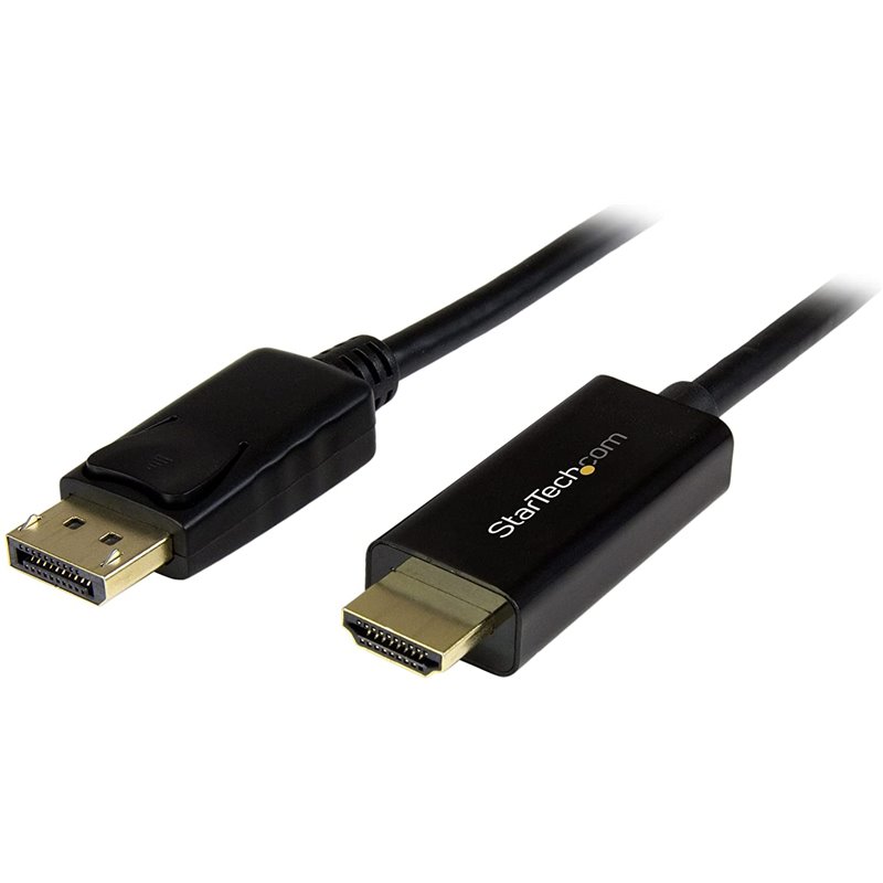 Cable Startech Displayport Macho / Hdmi Macho 5M Ultra Hd 4K Black