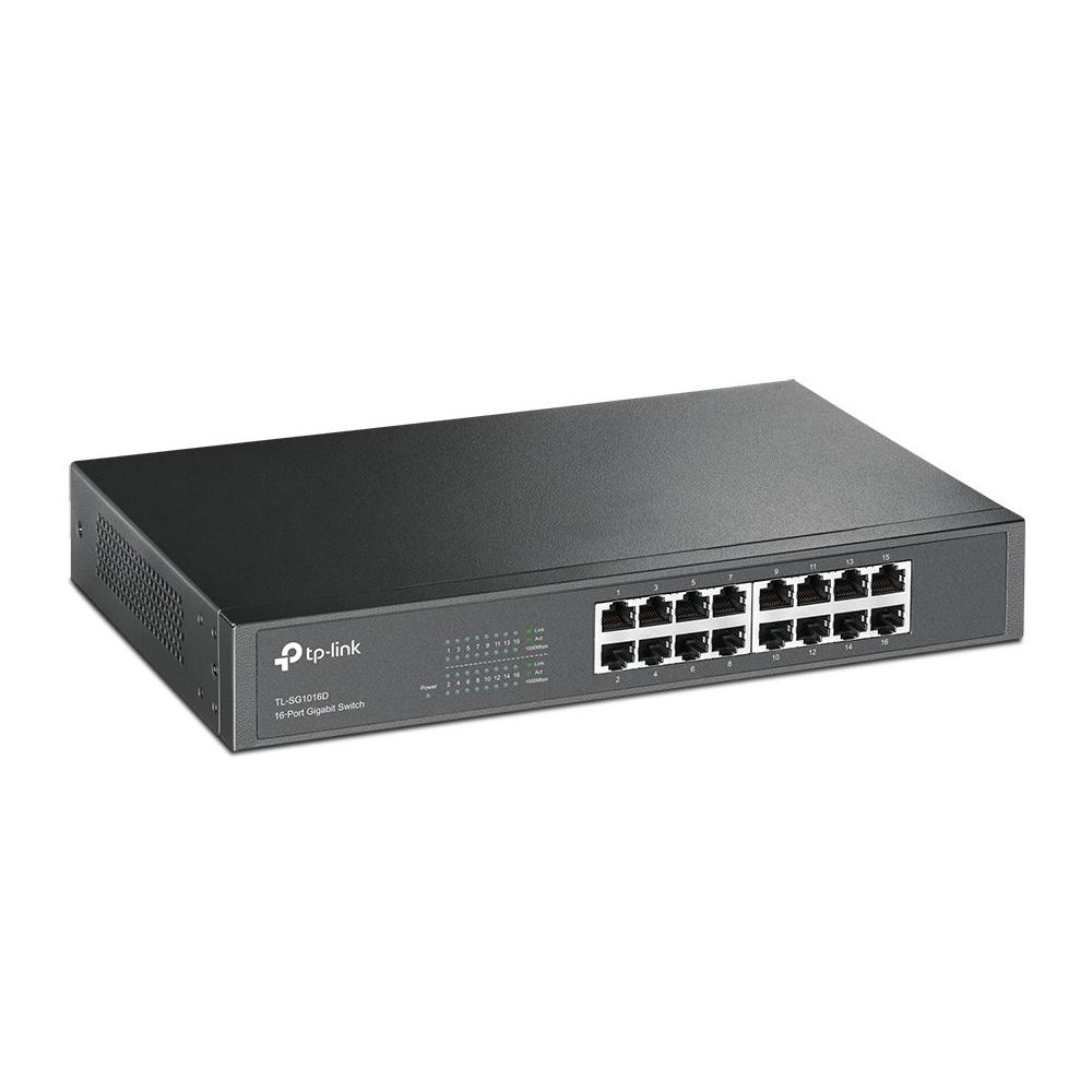 Conmutador TP-LINK TL-SG1016D 16xRJ45 10/100/1000 D/R