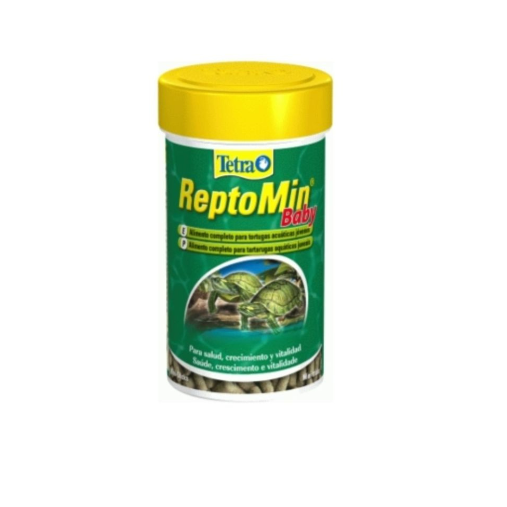 Tetra TETRAREPTOMIN TORTUGAS BABY - Alimento Completo y Equilibrado para el Crecimiento y Desarrollo de Reptiles Acuáticos
