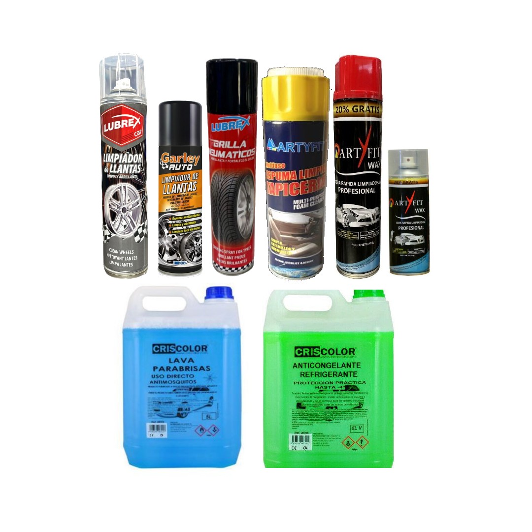 Cera Limpiadora Profesional en Spray 400 ml Pulir Encerar Laca Pintura  Coche DIY
