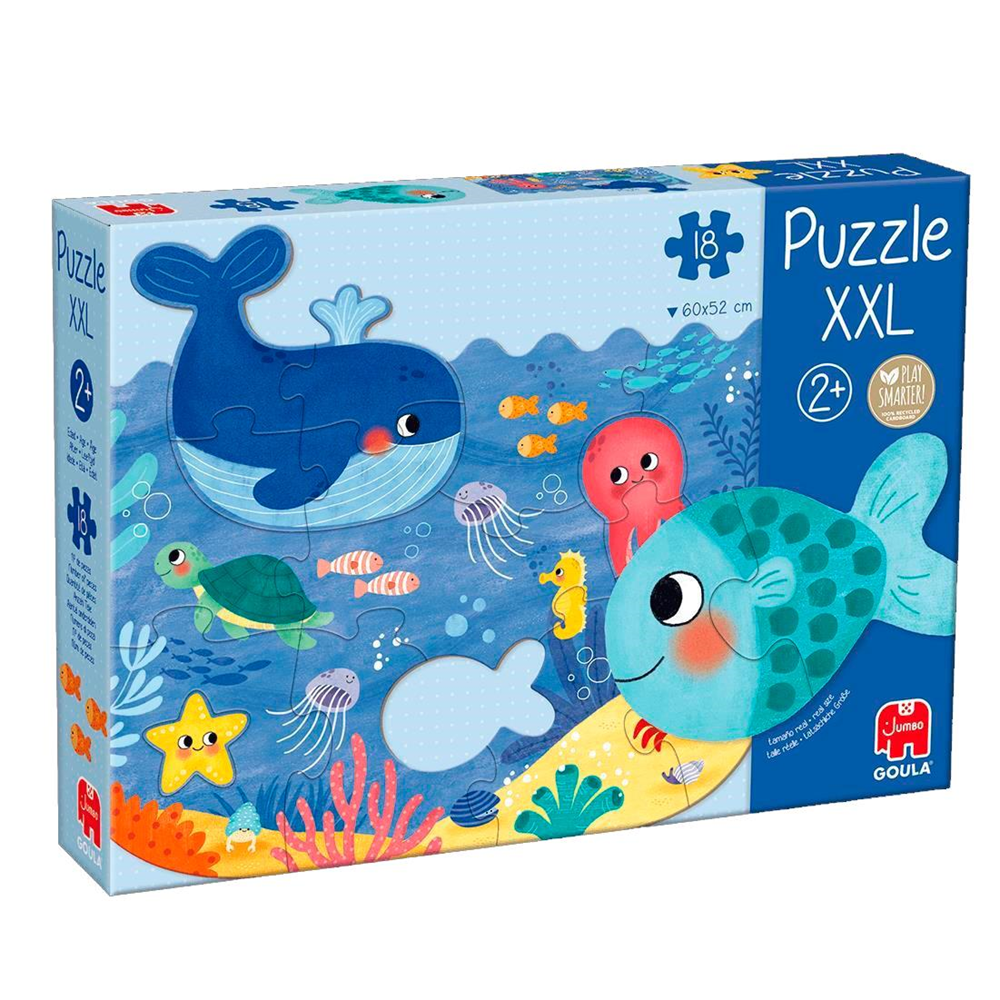 Puzzle Xxl Océano. Puzzle de cartón de gran calidad.Goula (Diset 1120700014)