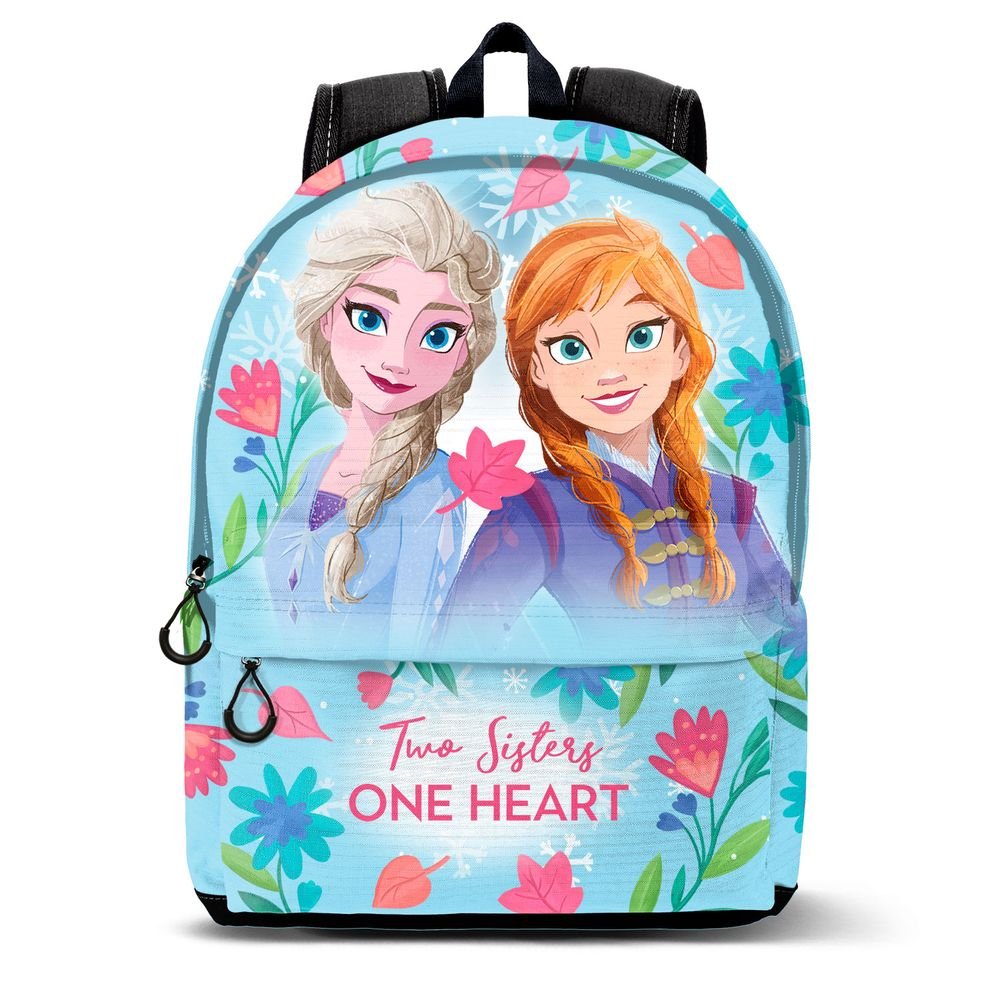 KARACTERMANIA MOCHILA ESCOLAR CON BOLSILLO FROZEN 2 HEART HEART 18x31x41 Cms.
