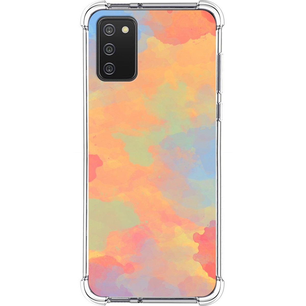 Funda Silicona Antigolpes para Samsung Galaxy A02s diseño Acuarela 08 Dibujos