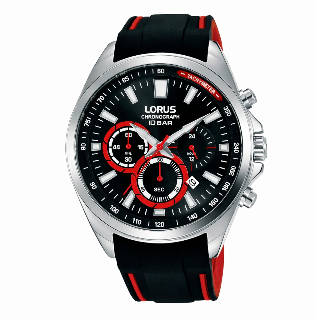 Lorus Reloj Hombre Analogico Cuarzo con Correa de Silicona RT387HX9