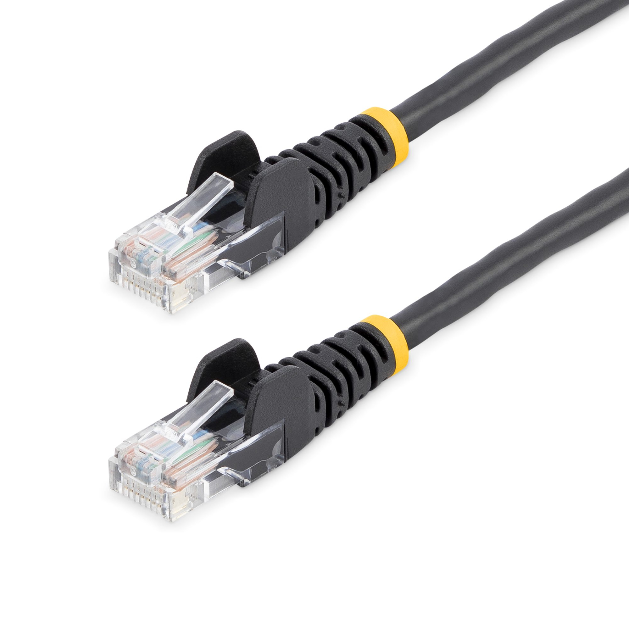 StarTech.com 45PAT5MBK, 5 m, Cat5e, U/UTP (UTP), RJ-45, RJ-45, Negro
