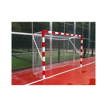 JUEGO PORTERÍAS F.SALA/BALONMANO METÁLICAS FIJAS 80X80MM SOFTEE EQUIPMENT