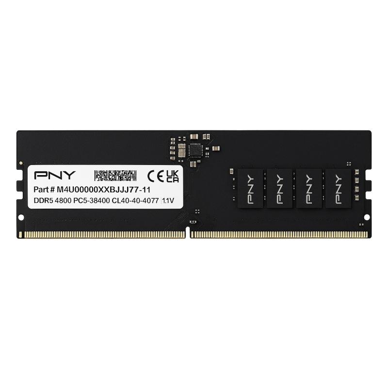 Pny performance memoria ram ddr5 16gb 4800mhz cl40