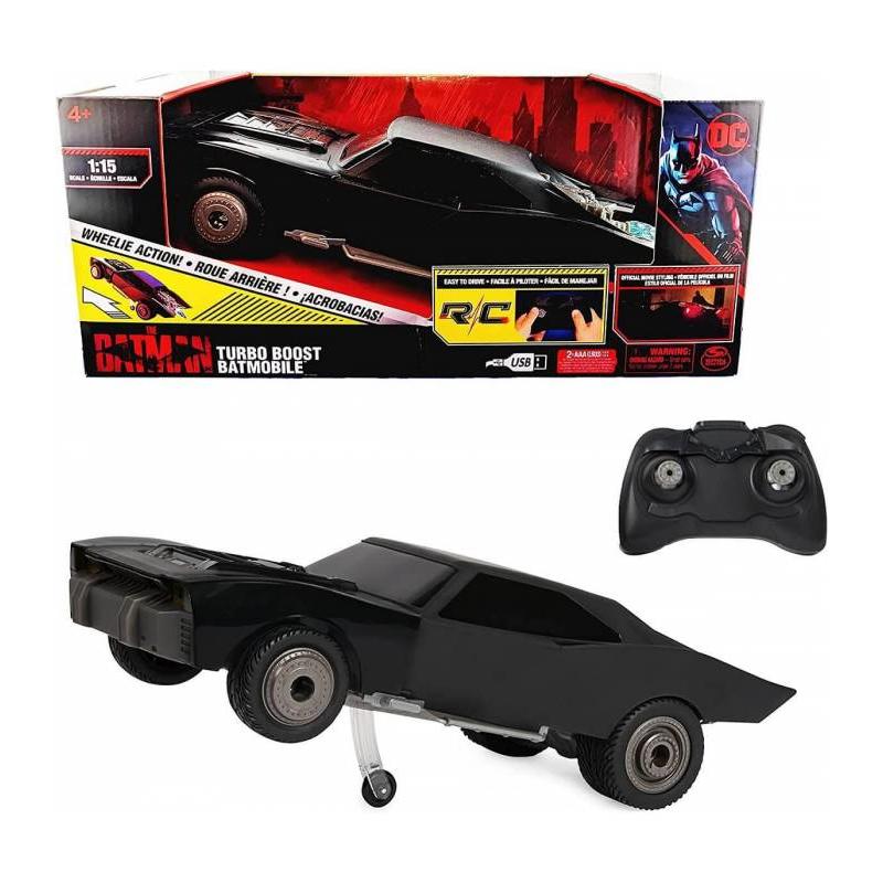 COCHE BATMAN TELEDIRIGIDO BATMÓVIL TURBO BOOST