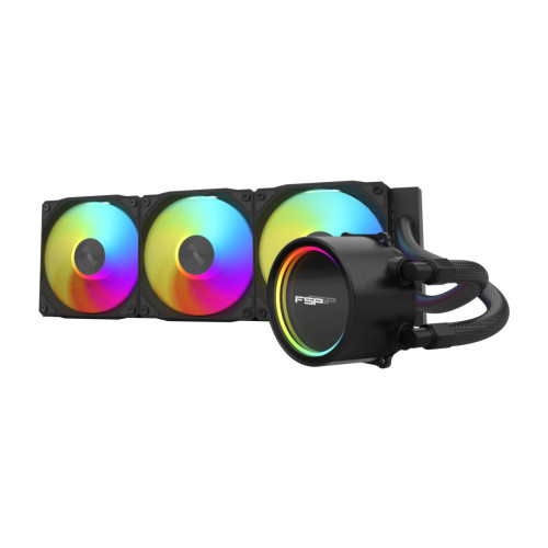 FSP AE36-B Procesador Sistema de refrigeración líquida todo en uno 12 cm Negro 1 pieza(s)