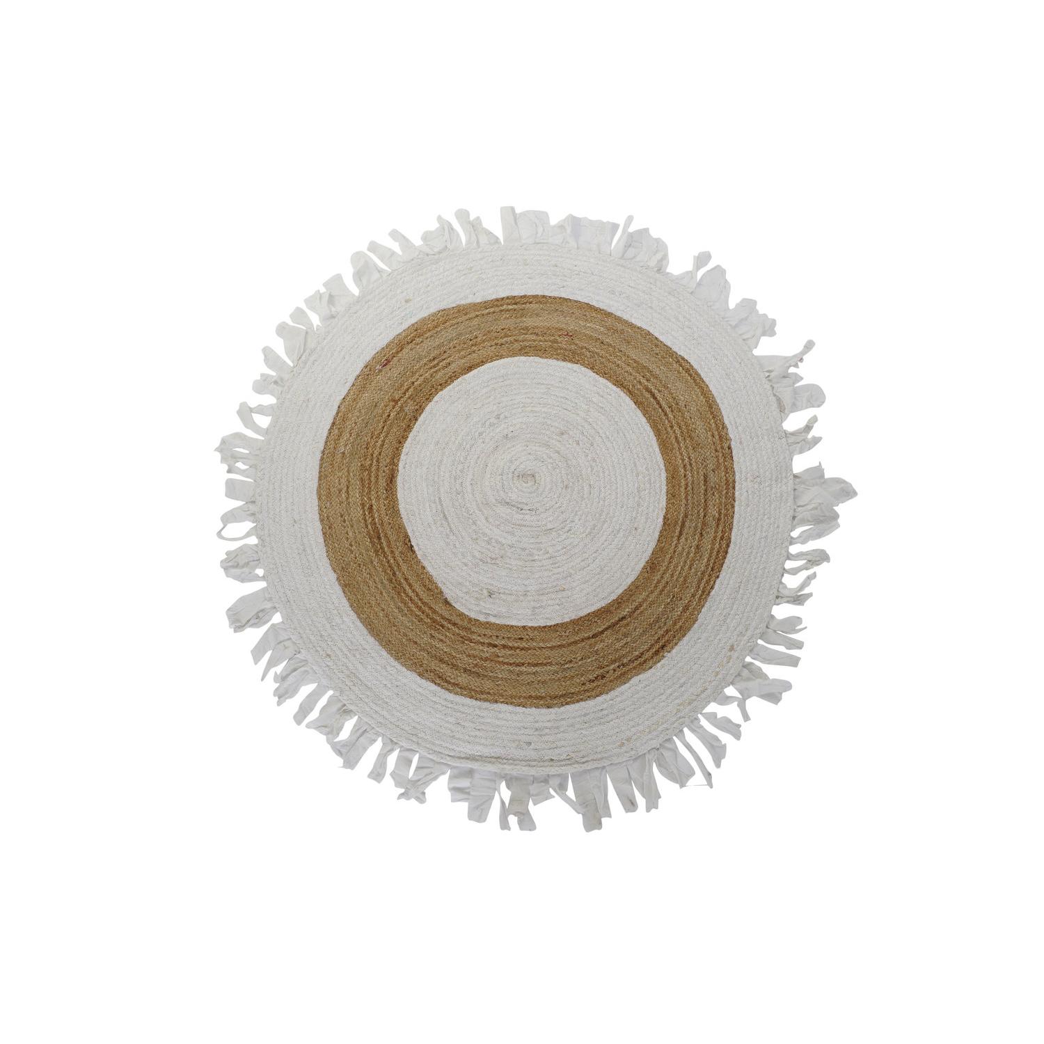 ALFOMBRA ALGODON JUTE 140X140X1 2100 GSM FLECOS TX187577