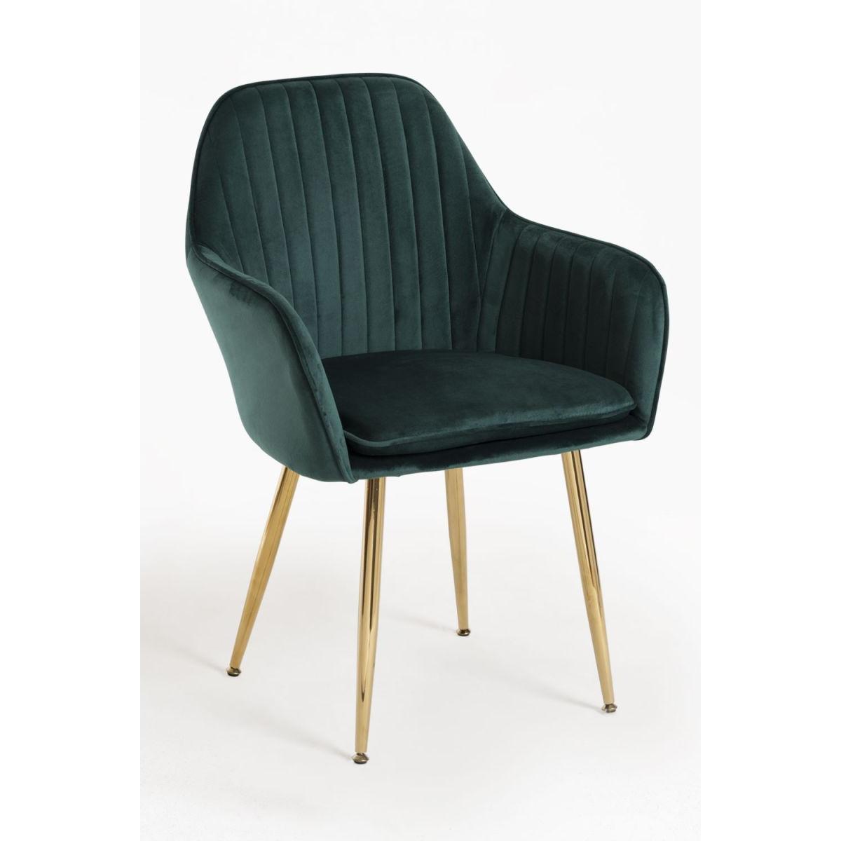 Regalos Miguel - Sillas Comedor - Silla Chic Golden - Verde