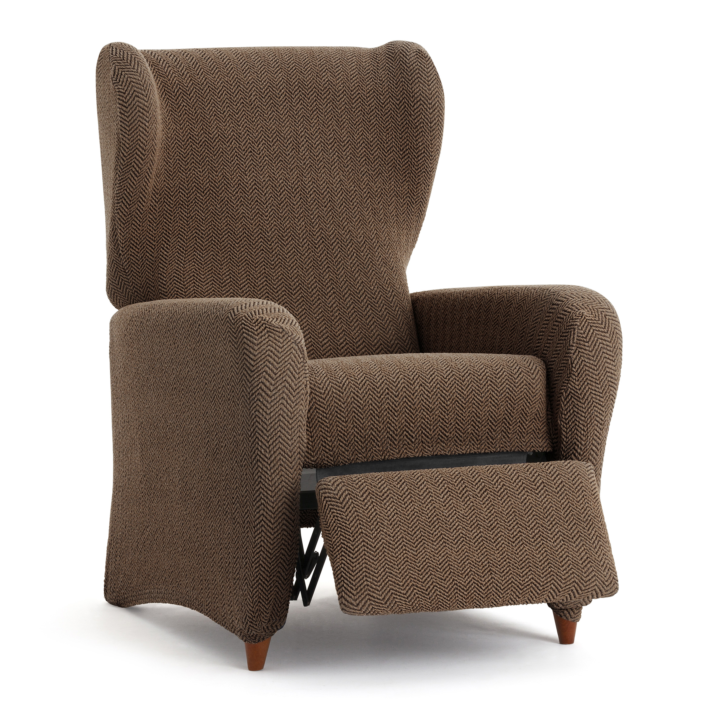 Fundas de sofa mod/5 relax jaz premium c/7, Tamaño 1 plaza, 170x310x110cm, Fábricada en España