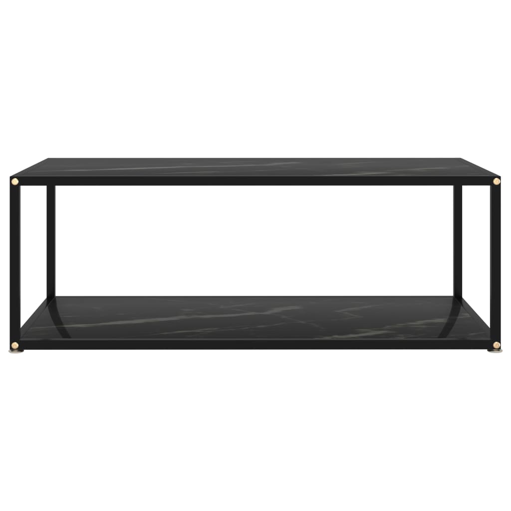 Vidaxl Mesa de Café de Vidrio Templado Transparente 100x50x35 Cm