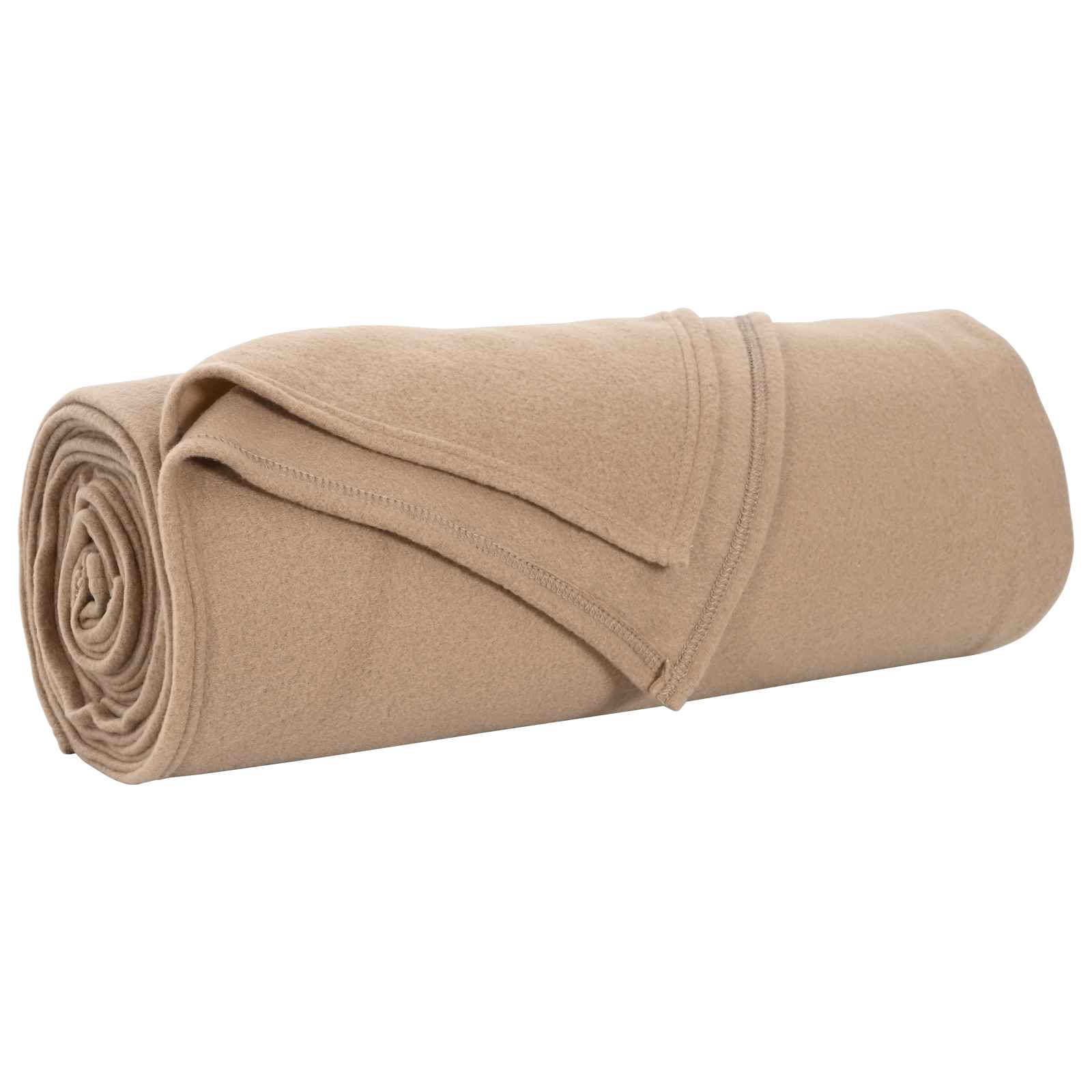 vidaXL Manta Camel 350 x 270 cm Lana