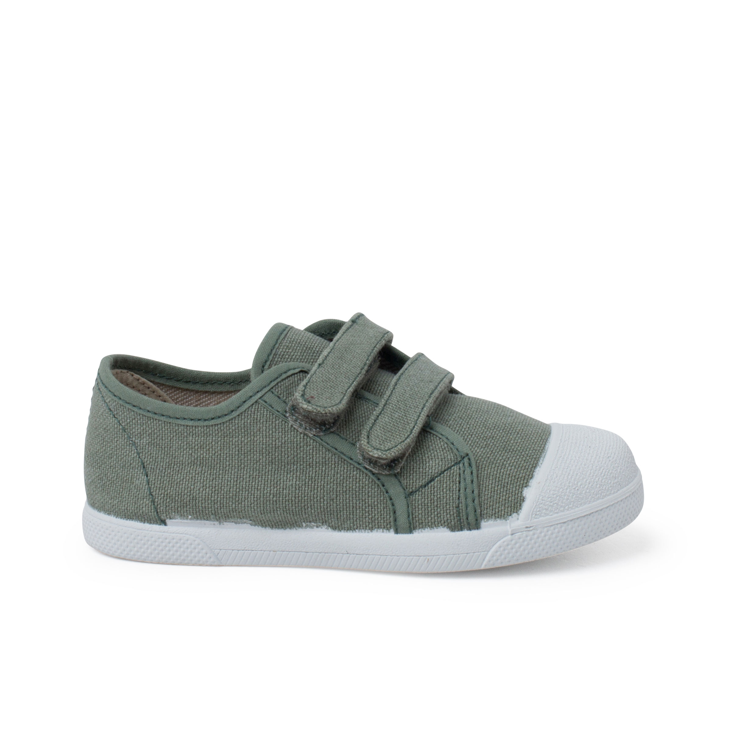 Pisamonas zapatillas blanditas lona eco tira adherente