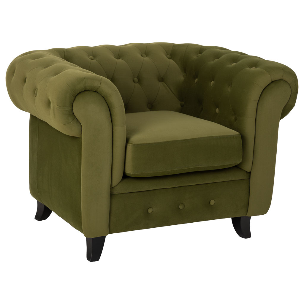 Wonderlust Deco - Sillón verde 110x81x77h cm Verde 110x81x77h cm