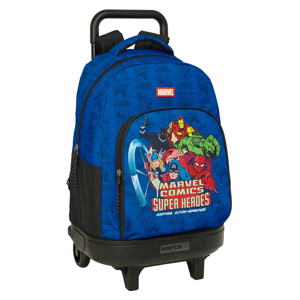 MOCHILA GDE. C/RUEDAS COMPACT EXTRAIBLE AVENGERS