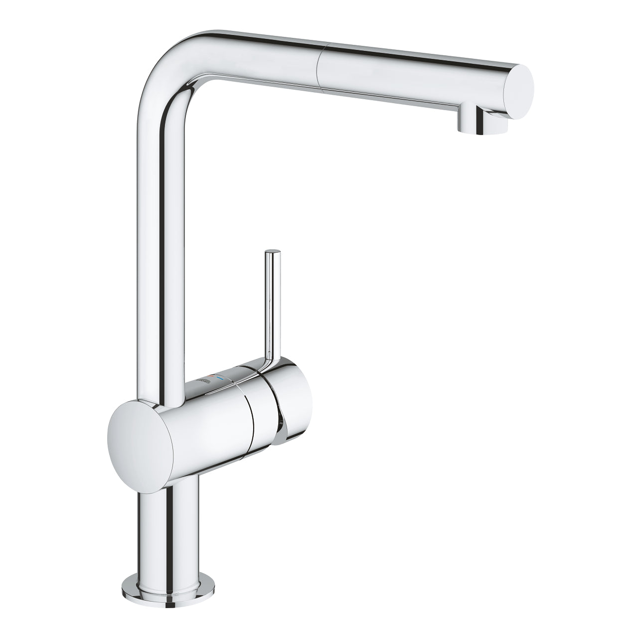 GROHE 32 168 000 MINTA Grifo Monomando Fregadero Extraíble Recto Cromo
