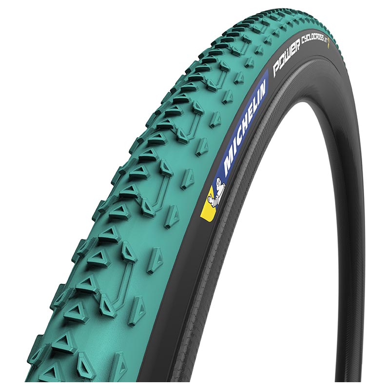 Cubierta Neumatico Power Cyclocross Mud 700X33 Tubeless Ready Competi. Line Plegable Verde/Negro 33-622 704308