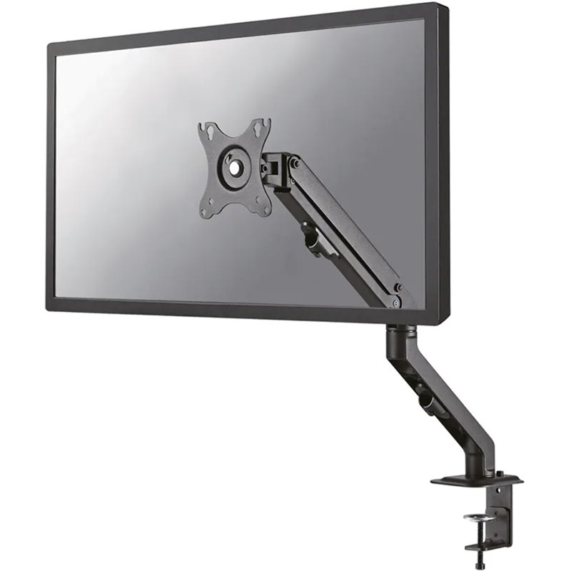 Brazo para monitor de escritorio de movimiento completo Neomounts - Negro