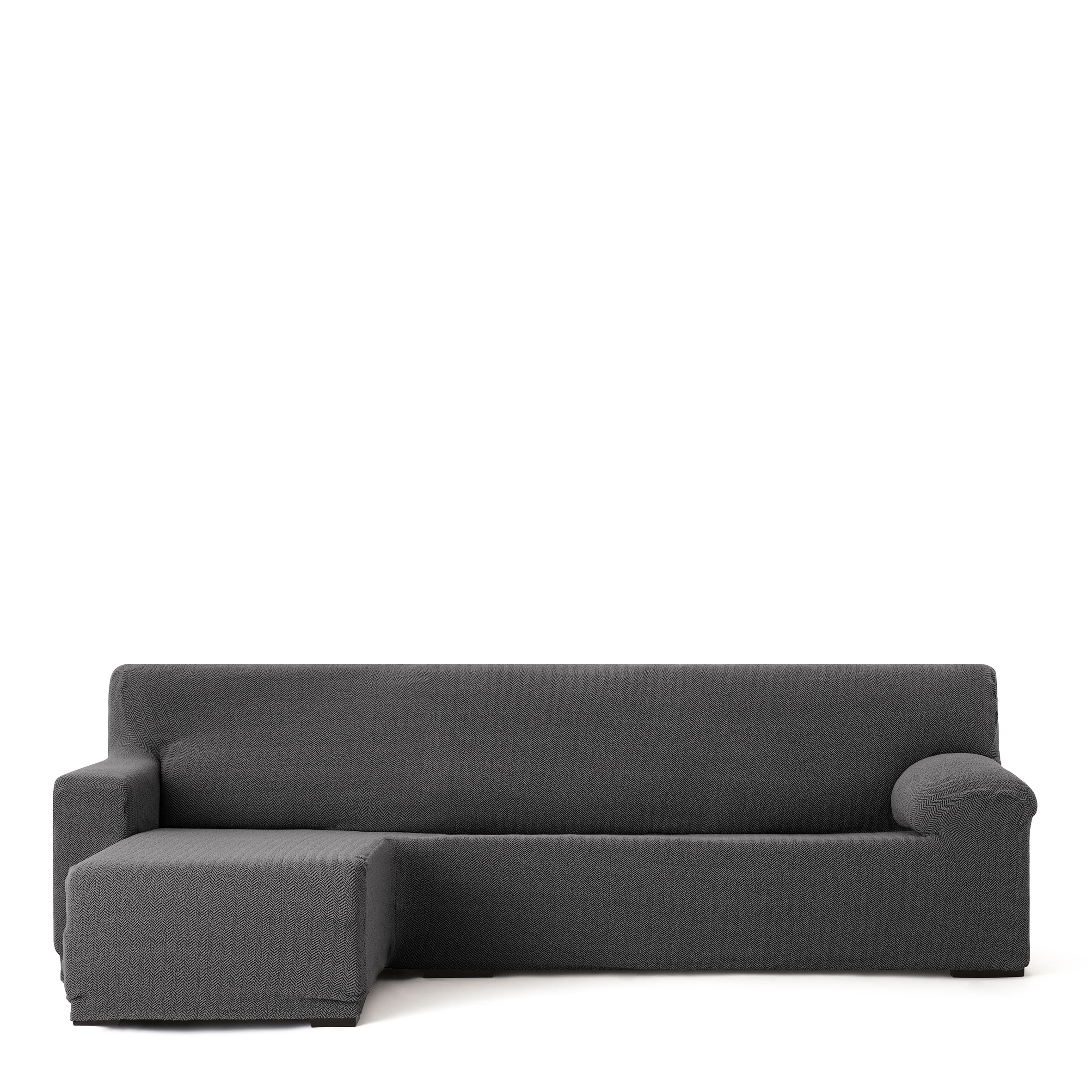 Funda de sofa m/0 ch. longue premium jaz izquierda (Mirando de frente) c/16 brazo corto, Tamaño brazo corto izquierda, 170x310x110cm, Fábricada en España
