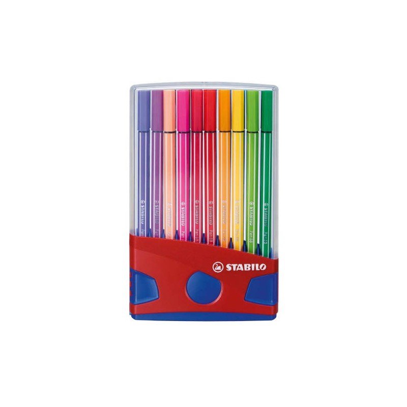 STABILO - Pen 68 rotulador Medio Multicolor 20 pieza(s) - 6820-04-03 6820-04-03