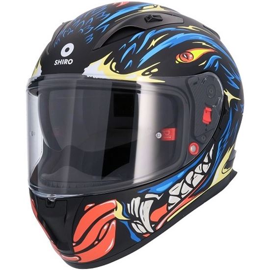 Shiro casco moto infantil integral Le Tigre